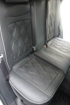 使用わずか!トヨタ 80系ハリアー HARRIER 用 革調シートカバー FASHION JUSHI Seat Cover Xinmeng DE 中古 _画像10