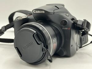 240510454004 Canon キャノン SX30IS 35x IS Lens 4.3-150.5mm 1:2.7-5.8 14.1MEGAPIXELS コンパクトカメラ バッテリー付 通電確認済 中古