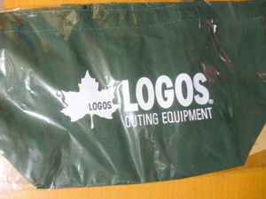 新品　　未使用　　　ロゴス　　LOGOS　　　ミニトートバッグ　ダークグリーン　緑