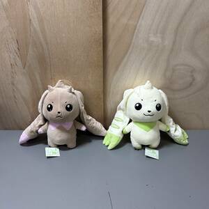 *2 point set digimon digimon Tey ma-zropmon terrier mon soft toy tag attaching ( secondhand goods / present condition goods / storage goods )*