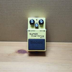 ☆BOSS ボス SD-1 SUPER OverDrive スーパーオーバードライブ ギターエフェクター(中古品/現状品/保管品)☆