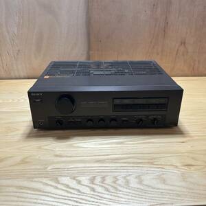 ☆SONY ソニー INTEGRATED STEREO AMPLIFIER プリメインアンプ TA-F555ES ブラック アンプ 音響機器 オーディオ(中古品/現状品/保管品)☆