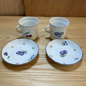 RICHARD GINORI (リチャード ジノリ) イタリアンフルーツ コーヒーカップ&ソーサー 【並行輸入品】 2730/2815