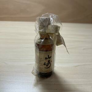 * not yet . plug Suntory Suntory Yamazaki 12 year PURE MOLT WHISKY pure malt whisky Mini bottle 50ml 43%( secondhand goods / present condition goods / storage goods )*