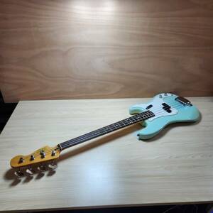 *Fender fender Squiersk wire Precision base electric bass base Sonic blue stringed instruments musical instruments ( secondhand goods / present condition goods / storage goods )*