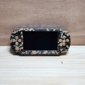 *PSP body Metal Gear Solid model PSP-1000 camouflage pattern game ( secondhand goods / present condition goods / storage goods )*