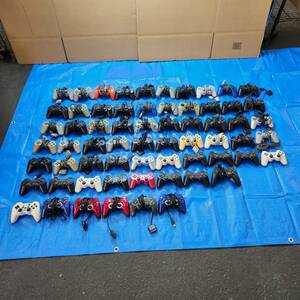 *64 point set SONY Sony PS PlayStation PlayStation PS for controller summarize ( secondhand goods / present condition goods / storage goods )*