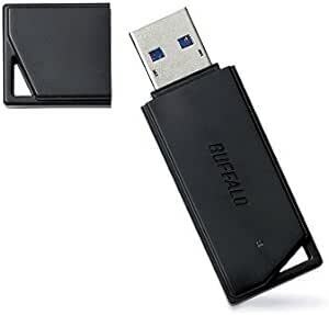 バッファロー BUFFALO USB3.1(Gen1)対応 USBメモリー バリューモデル 128GB ブラック RUF3-K12