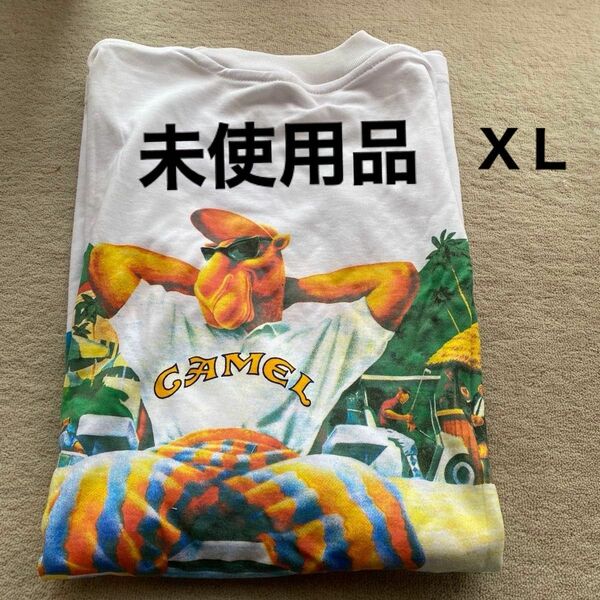 CAMEL Tシャツ ビンテージ 90s 半袖Tシャツ メンズ 白 未使用品