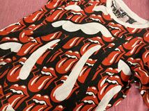 ヴィンテージ VTG 80s ローリングストーンズ Rolling Stones 総柄 ツアー Tシャツ / キース リチャーズ Keith Richards comme des garcons_画像3