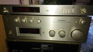 TECHNICS カセットデッキM33G　チューナーST8044 タイマーSH4030 アンプSU8044 4台　動作未確認