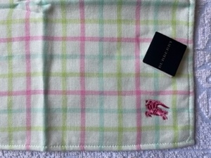  новый товар * Burberry * полотенце носовой платок * красивый розовый Mark вышивка * марля земля × пирог ru земля * Mini полотенце 
