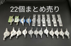 ジャンク品 ステンレス戸車３６平 150814 ヨコヅナ 　LPステン枠戸車36丸　長期保管品　未使用 22個まとめ売り　窓　サッシ　