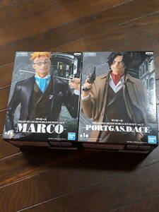 新品未開封　ワンピース TREASURE CRUISE WORLD JOURNEY vol.5　PORTGAS.D.ACE MARCO エース　マルコ　トレジャークルーズ　フィギュア