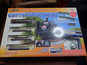 鉄道模型 Nゲージ KATO　「C57 SLばんえつ物語」Nゲージ　スターターセット　中古品