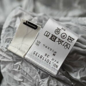 t.b センソユニコ 日本製 シワプリーツブラウスシャツ サイズ38 シャドードット柄の画像4