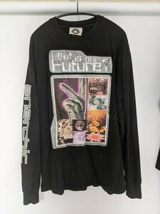 anarchic adjustment アナーキックアジャストメント 袖プリ有り 90s ロンT XL (検索ワード AKIRA 攻殻機動隊 NARUTO supreme NIKE)