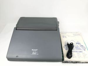 【取扱説明書付】 SHARP シャープ WD-M900 ワープロ書院 カラー液晶