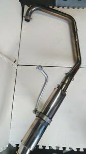 SR400 carburetor car full exhaust muffler 