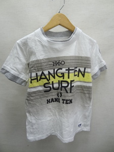 全国送料無料 ハンテン HANG TEN 子供服キッズ男の子 綿100%素材 半袖 1960 サーフ Tシャツ 140