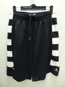  nationwide free shipping Jordan Jump man NIKE men's polyester 100% basketball for black X white color short pants M(170/76A)