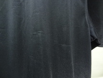 全国送料無料 正規品 ナイキ NIKE メンズ ポリエステル100%素材 サッカー等スポーツ 半袖 黒色 ゲームTシャツ L(175/92A)_画像10