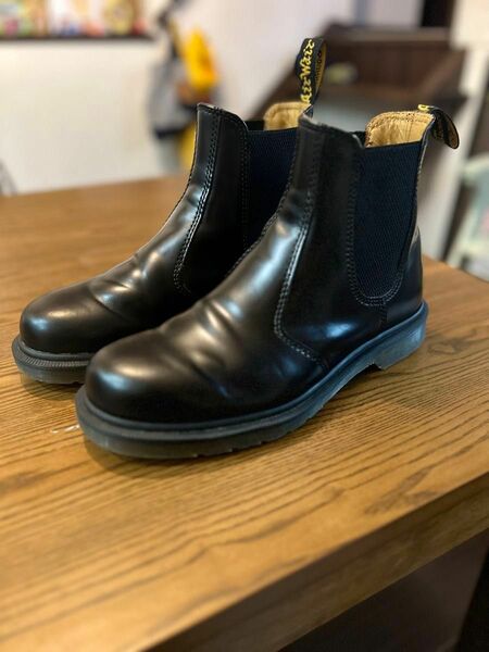 週末特価！即日発送　ドクターマーチン　サイドゴアブーツ　uk7 USED Dr.Martens