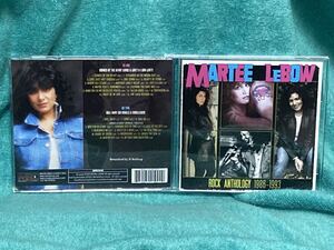 MARTEE LEBOW/ROCK ANTHOLOGY 1986-1993 中古 輸入盤 新品同様 2枚組 Crime of the Heart Love's A Liar Roll Away MELODIC ROCK CLASSICS