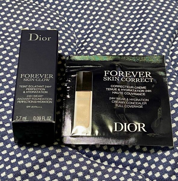 Dior スキンフォーエバー リキッドファンデ＆コンシーラー　サンプル