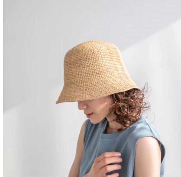 ローリーズファーム lowrys farm ザツザイバゲットHAT 麦わら帽子 帽子 麦わら帽子 ハット 春夏 ナチュラル