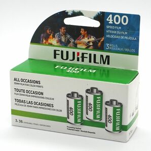 富士フイルム FujiFilm 400 カラーネガフィルム 3本パック