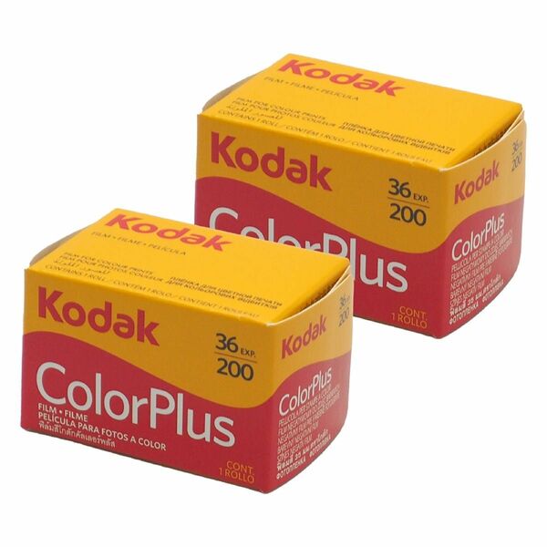 カラーネガフィルム コダック Kodak ColorPlus 200 2箱