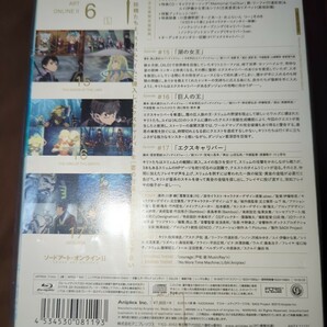 外袋は未開封 ソードアート・オンライン II 6 完全生産限定版 【ブルーレイ】 BluRay Blu-Ray アニメ 外袋は細かい傷、汚れあり。の画像2