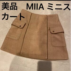 ミーア　MIIA ミニスカート　レディース　韓国　韓国ファッション　ボトムス　パンツ　ミニスカ