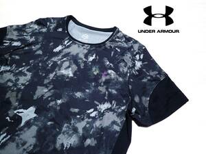 *UNDER ARMOUR * Under Armor * спортивная одежда * тренировка одежда * милитари * короткий рукав футболка * мужской *M