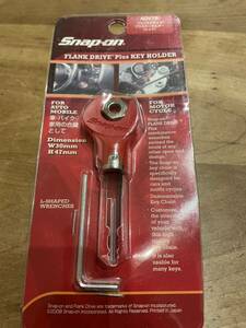 スナップオン snap-on スパナ型キーホルダー　レッド