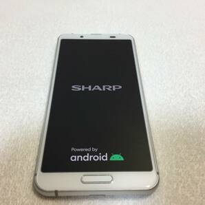 AQUOS sense3 SHV45 シルバー au SIMフリー ほぼ未使用 付属品ありの画像2