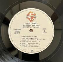 LP 帯付 日本盤 国内盤 見開きJKT アルバム レコード The Doobie Brothers/Toulouse Street P-6535W ドゥービー ブラザーズ/トゥールーズ_画像8