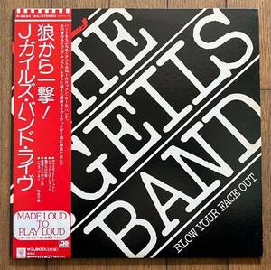 2LP LP 2枚組 帯付 日本盤 国内盤 見開きJKT レコード The J. Geils Band/Live - Blow Your Face Out P-5534-5A J ガイルズ バンド ライヴ