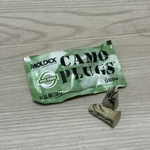 沖縄 米軍放出品 CAMO EAR PLUG MOLDEX イヤープラグ 耳栓 10P (管理番号D105)_画像4