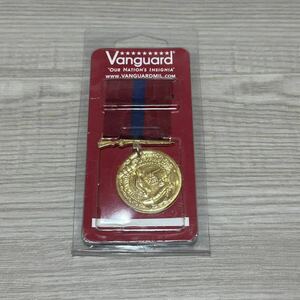 沖縄 米軍実物 VANGUARD FS MEDAL GWOT SERVICE 記念 リボン コイン (管理番号QR101)