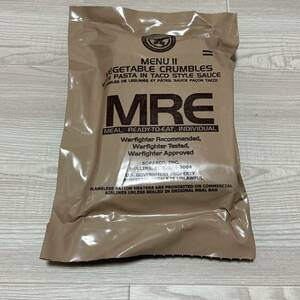 沖縄 米軍実物 MRE MEAL READY TO EAT INDIVIDUAL SOPAKCO スパコ レーション MENU 11 2019年3月 検品 (管理番号RE118!)