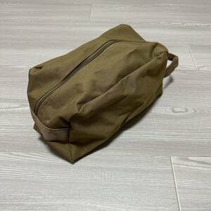 沖縄 米軍放出品 USMC MARINE MERCURY TACTICAL GEAR POUCH コヨーテ ポーチ バック トレーニング (管理番号QR125)