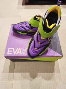 EVANGELION エヴァンゲリオン EVA-01 SUPERNOVA01 初号機モデル スニーカー シューズ エヴァ abc マート限定