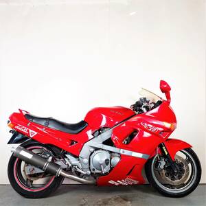 【KAWASAKI ZZR400 ZX400K】1円スタート! 初爆OK 部品取り車 鍵有/書類無 90年 旧車 BEETマフラー (ZXR NINJA 400 250 CBR【埼玉熊谷】P612