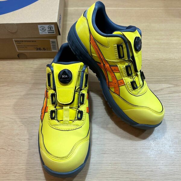 asics 安全靴　WINJOB CP306 BOA 26.5㎝