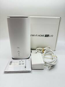 【大黒屋】Speed Wi-Fi HOME 5G L13 ZTR02 au WiFi 5G対応 利用制限〇