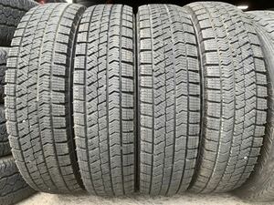 バリ山 スタッドレス 4本セット ブリヂストン BLIZZAK VRX2 145/80R13 2023年