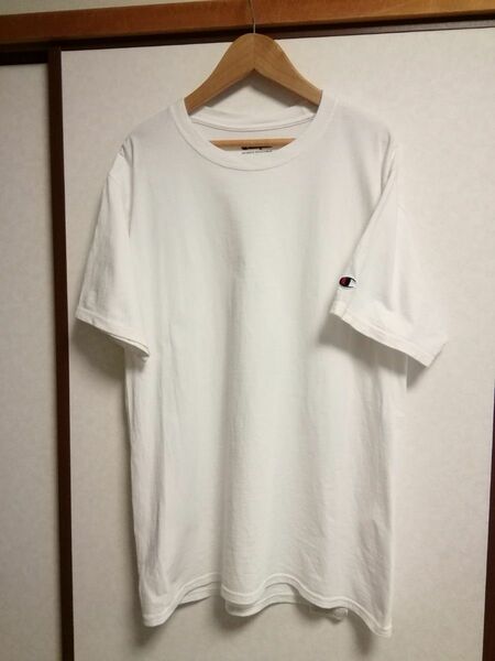 チャンピオン★ 白 半袖 Tシャツ★サイズM　コットン100 メンズ ホワイト