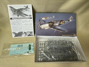 【未組立,内袋未開封,箱歪有】ハセガワ(HASEGAWA)製 1/48 メッサーシュミット Bf109K-4 「JTシリーズ No.63」 [09063]